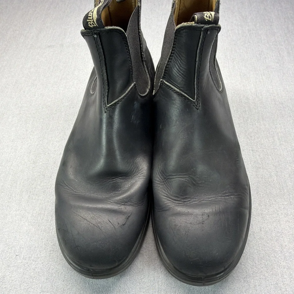 Blundstone Originals Chelsea Boots Black Leather Men's Size US 11